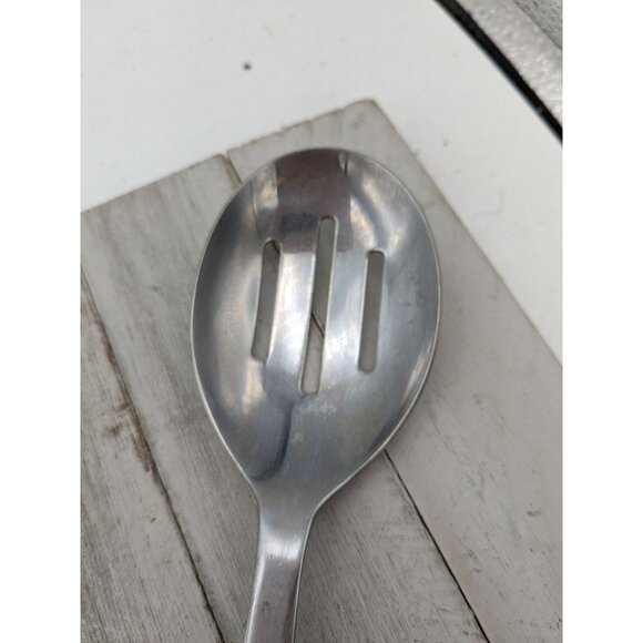 Vollrath 527 Stainless Steel Slotted Serving Spoon 12" - Picture 2 of 8